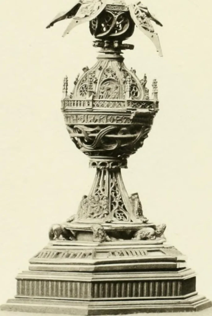 An illustration from The Waddesdon bequest : catalog of the works of art bequeathed to the British Museum by Baron Ferdinand Rothschild, 1898, 1902, leaf 244