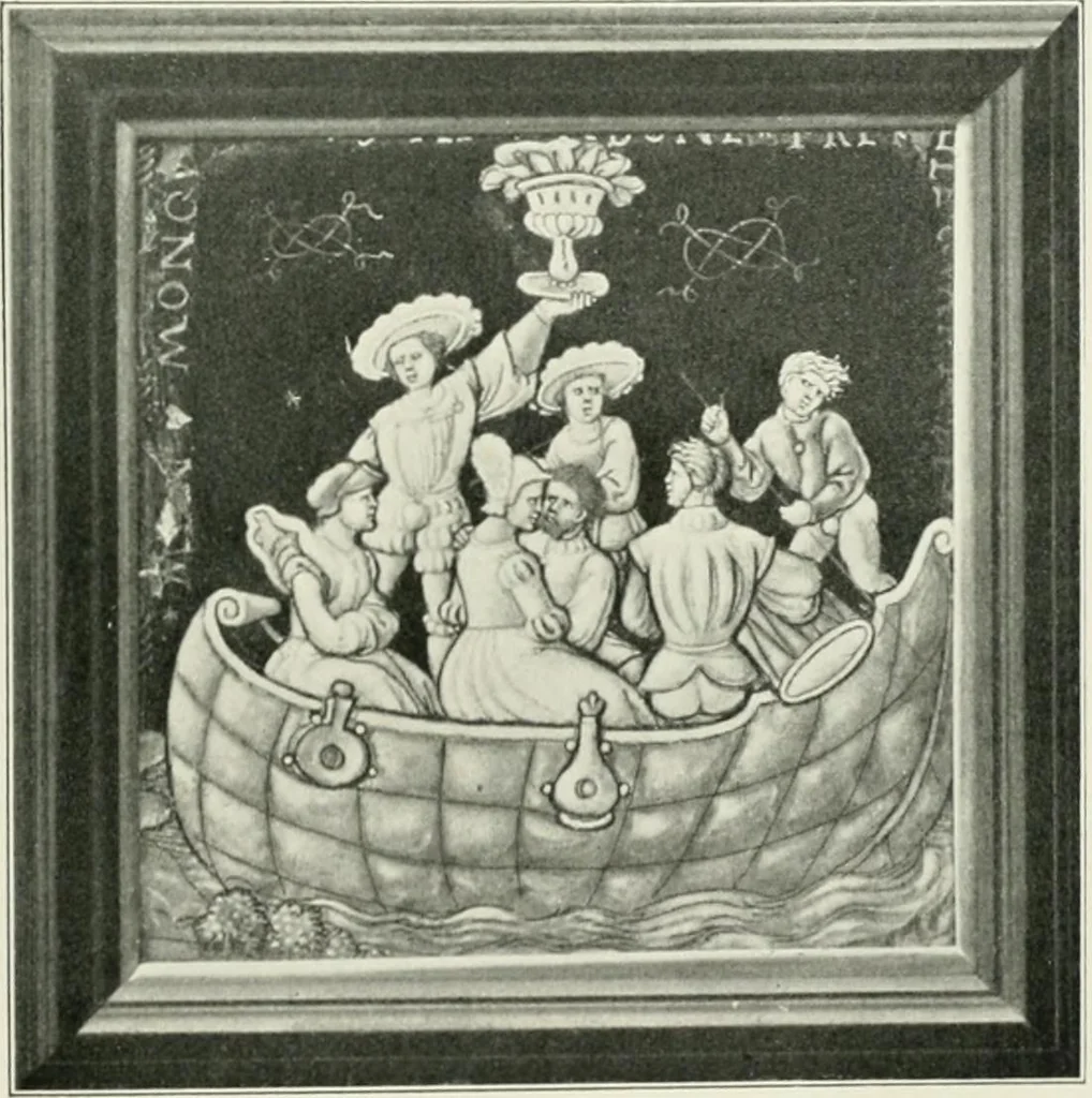 An illustration from The Waddesdon bequest : catalog of the works of art bequeathed to the British Museum by Baron Ferdinand Rothschild, 1898, 1902, leaf 36