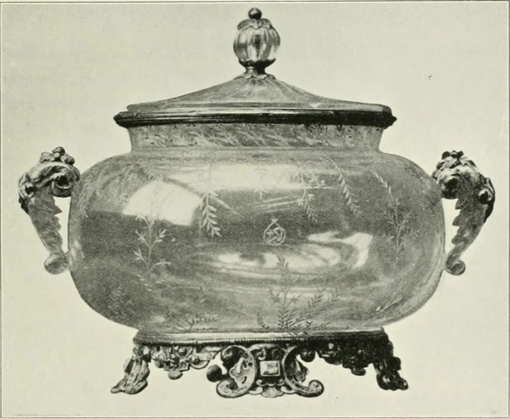 An illustration from The Waddesdon bequest : catalog of the works of art bequeathed to the British Museum by Baron Ferdinand Rothschild, 1898, 1902, leaf 60