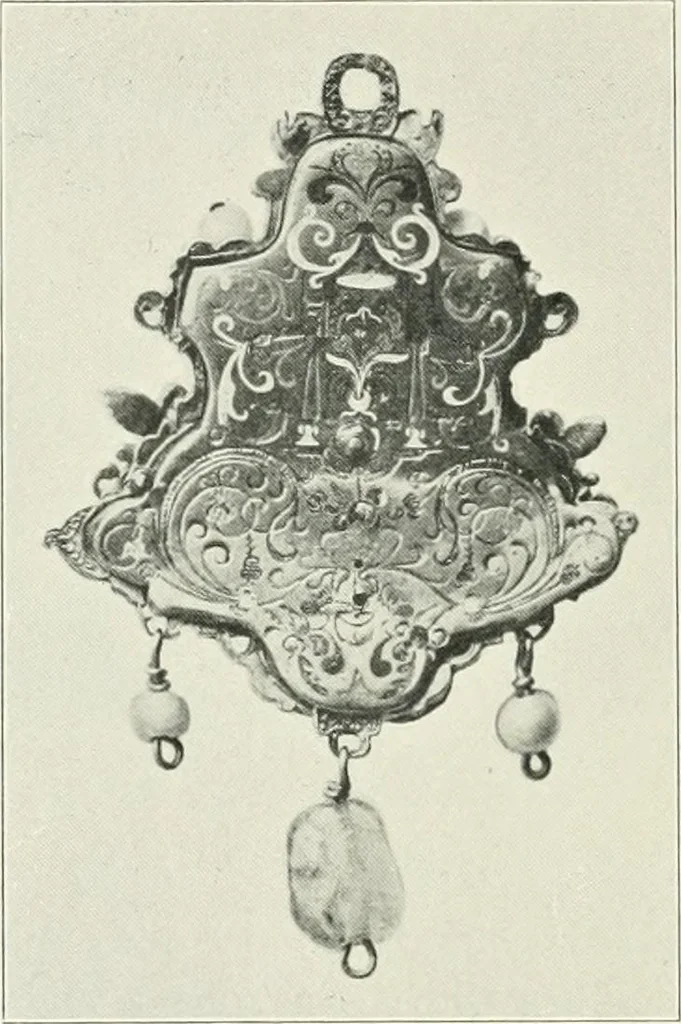 An illustration from The Waddesdon bequest : catalog of the works of art bequeathed to the British Museum by Baron Ferdinand Rothschild, 1898, 1902, leaf 95