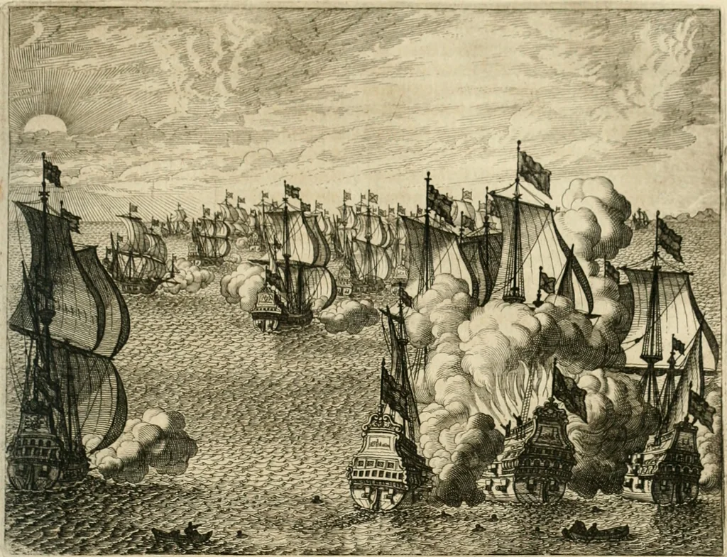 An illustration from Wahrhaftige ausführliche beschreibung der berühmten ostindischen kusten Malabar und Coromandel, als auch der insel Zeylon: samt dero angräntzenden und untergehörigen reichen, fürstentühmen, ländern, städten ... so wol auch der merkwürdigsten kriegshändel, belägerungen, feld- und seeschlachten, sonderlich zwischen den Portugesen und Holländern, handel-und kaufmannschaften: durchgehends verzieret mit neuen landkahrten und abbildungen der vornehmsten städte, festungen, trachten, thiere, früchte, &c. so in India selbst nach dem leben gezeichnet, und folgends mit fleiss zu kupfer gebracht: benebst einer umständlichen und gründlichen entdeckung der abgötterey der ost-indischen heyden, Malabaren, Benjanen, Gentiven, Bramines &c. .., 1672, leaf 298