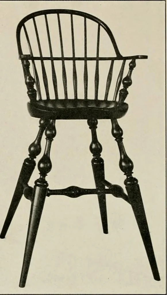An illustration from Wallace Nutting Windsors : correct Windsor furniture., 1918, leaf 33