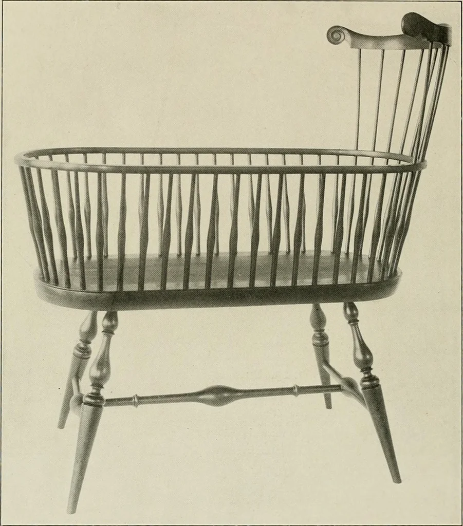 An illustration from Wallace Nutting Windsors : correct Windsor furniture., 1918, leaf 49