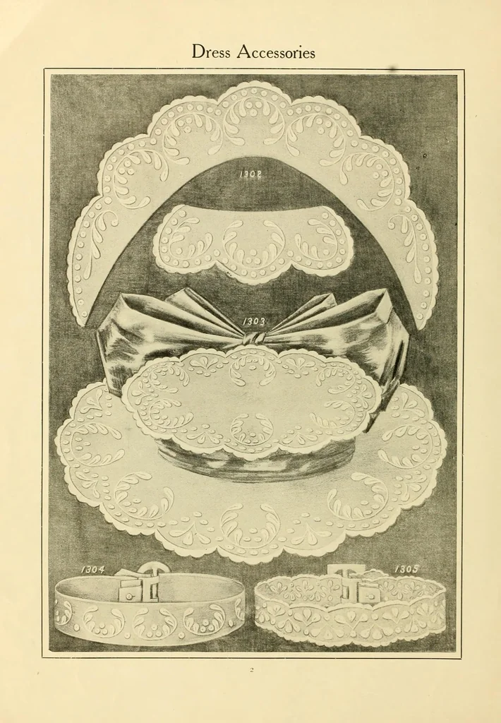 An illustration from Wallachian embroidery, 1908, leaf 6