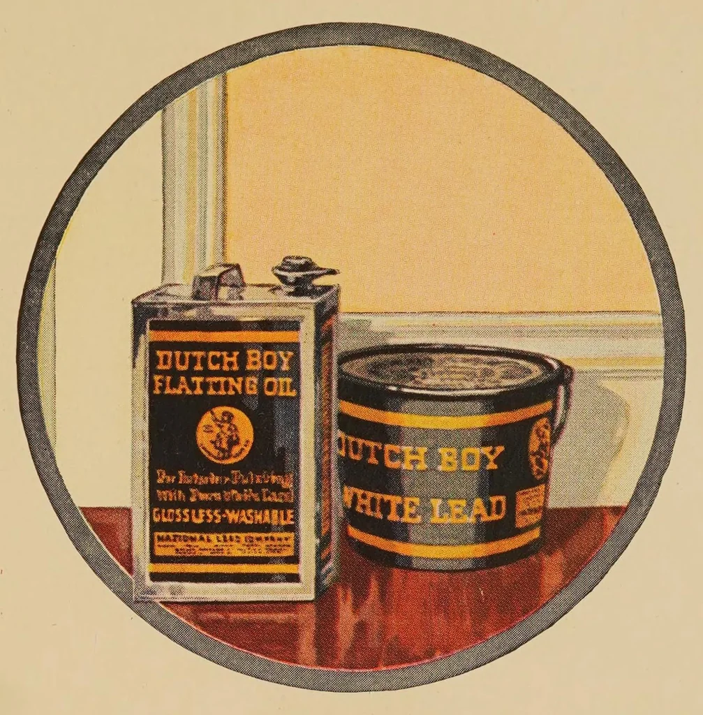 An illustration from Wall effects of distinction for the home : a practical and interesting booklet on artistic wall finishes ..., 1923, leaf 23