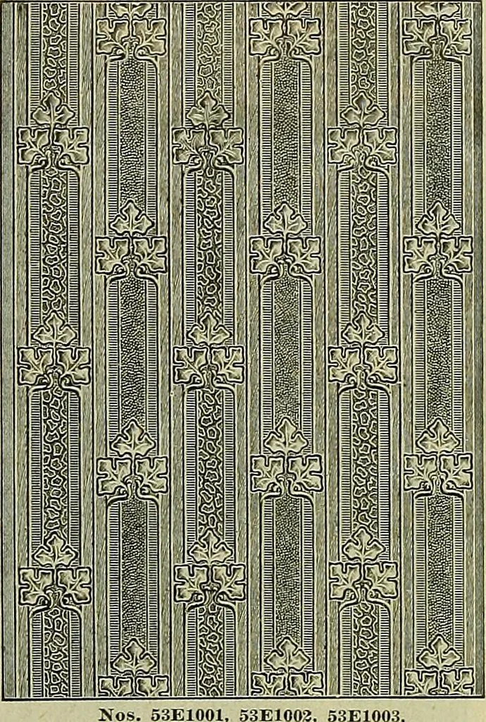 An illustration from Wall paper., 1900, leaf 10