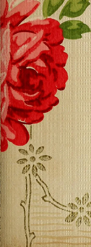 An illustration from Wall paper., 1900, leaf 140
