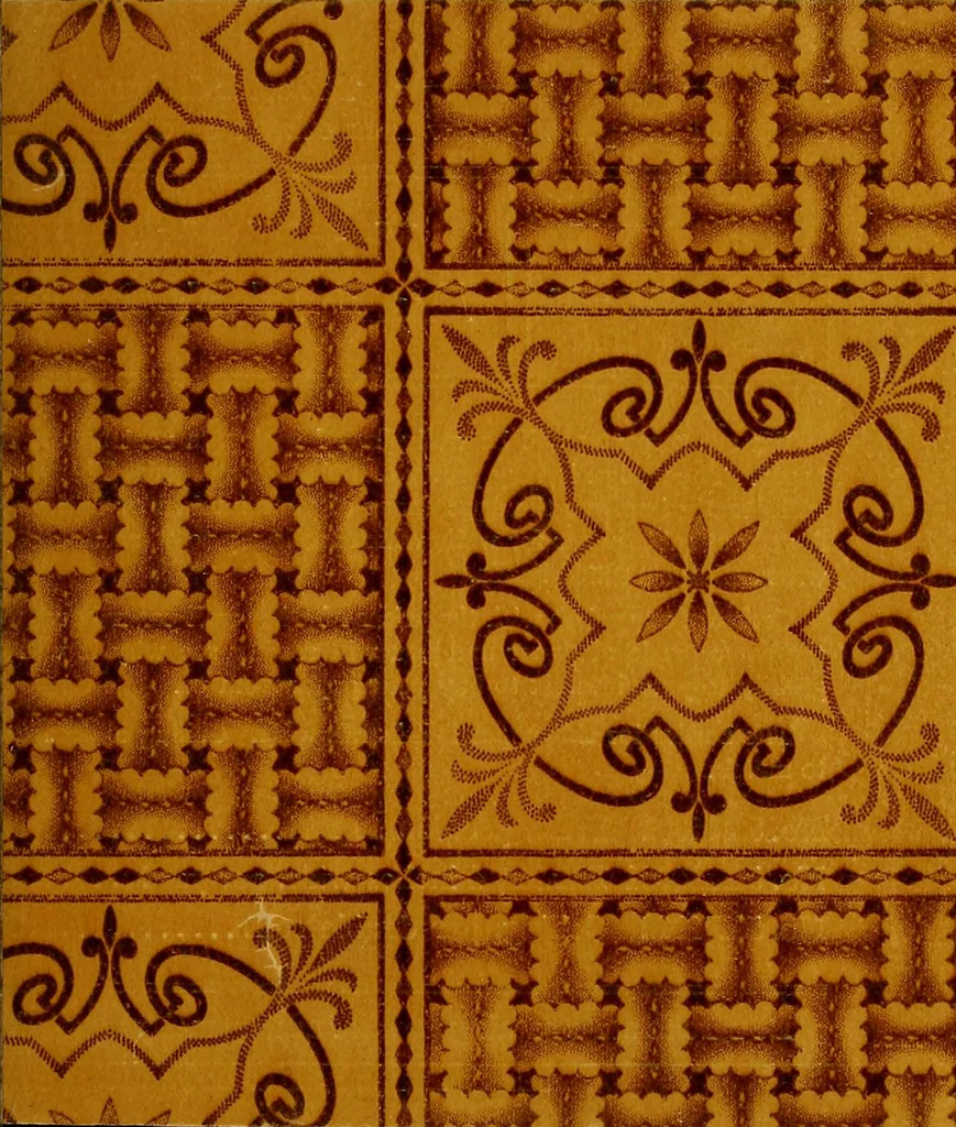 An illustration from Wall paper., 1900, leaf 174