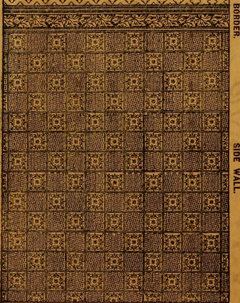 An illustration from Wall paper., 1900, leaf 175