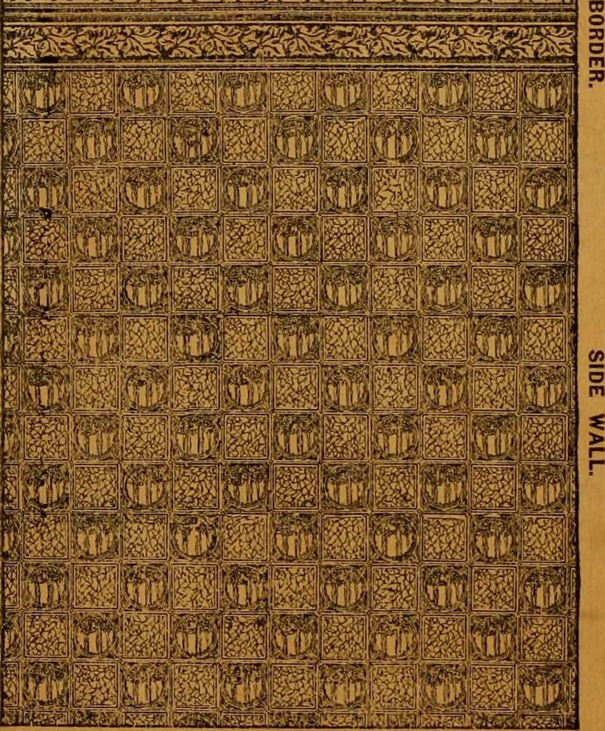 An illustration from Wall paper., 1900, leaf 177