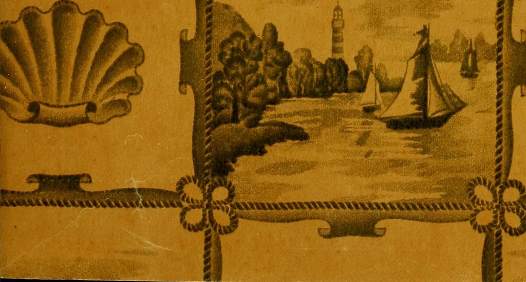 An illustration from Wall paper., 1900, leaf 180