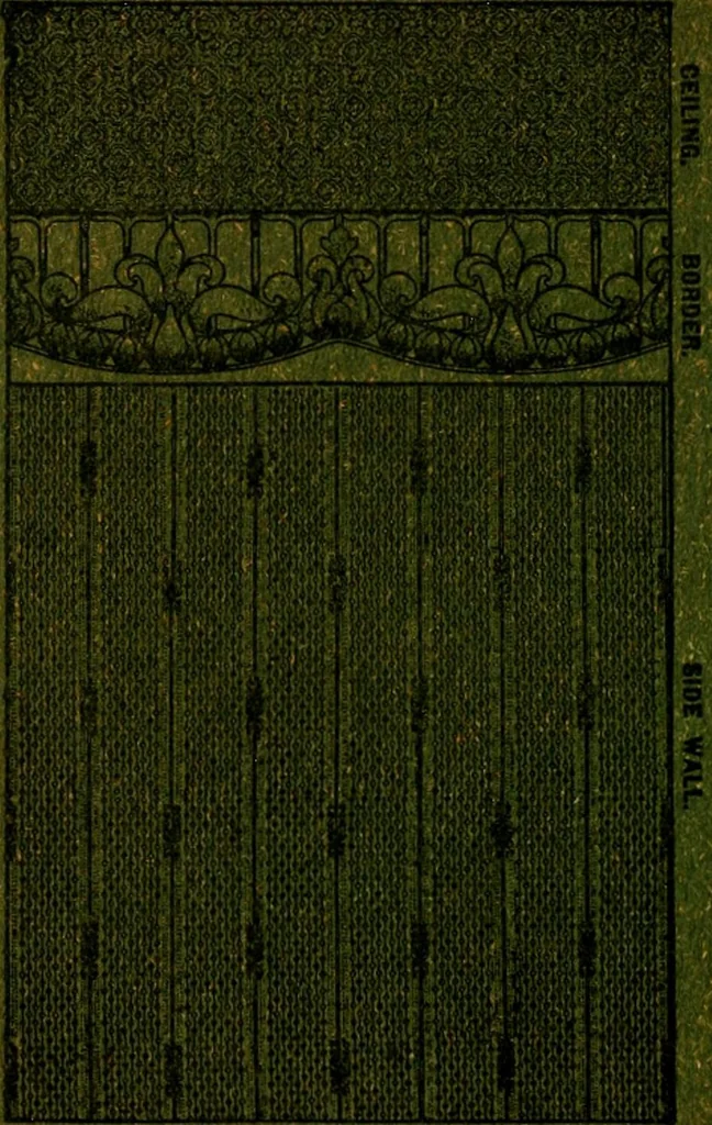 An illustration from Wall paper., 1900, leaf 185