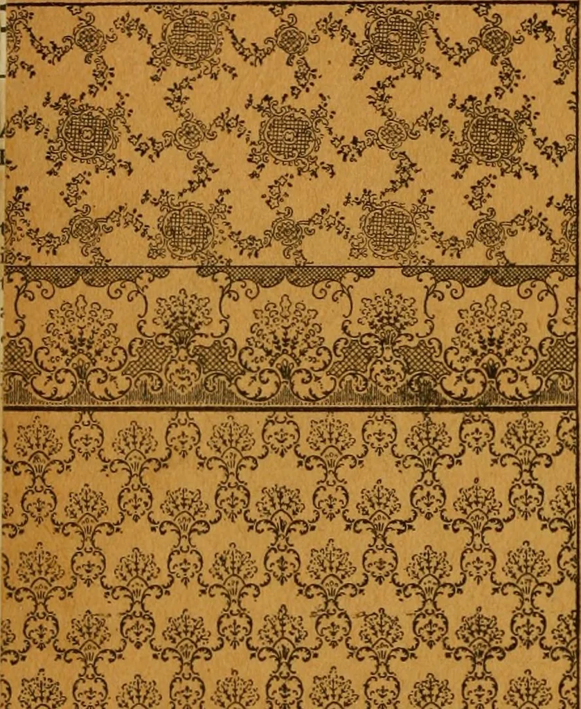 An illustration from Wall paper., 1900, leaf 23