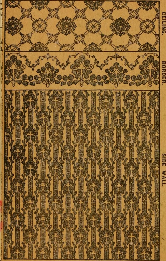 An illustration from Wall paper., 1900, leaf 25