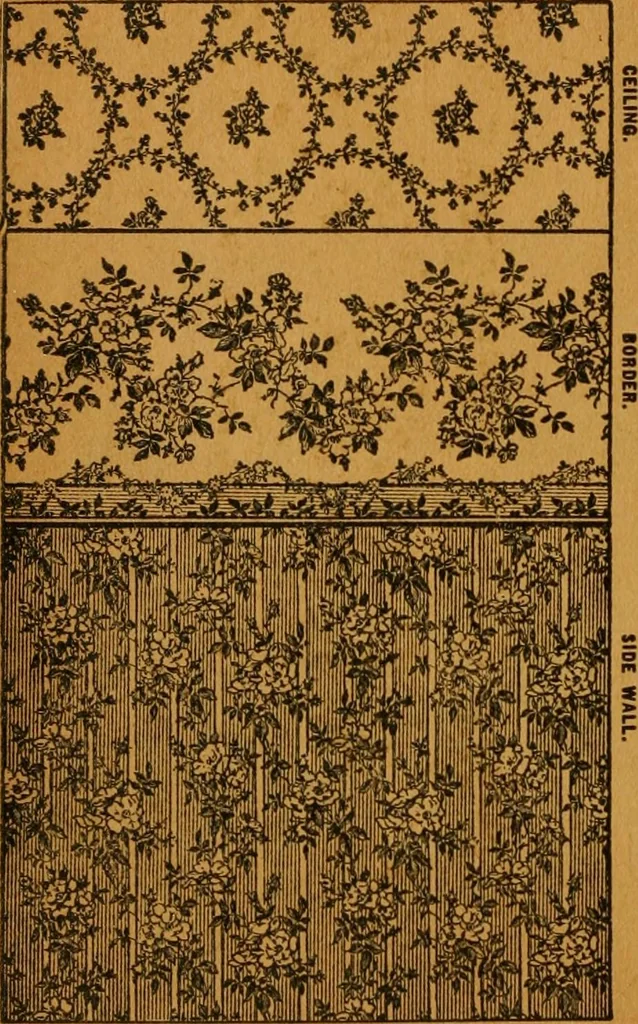 An illustration from Wall paper., 1900, leaf 37