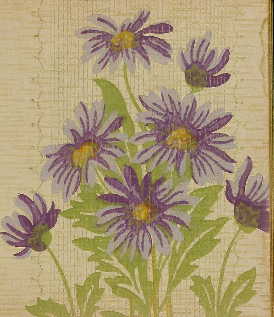An illustration from Wall paper., 1900, leaf 74