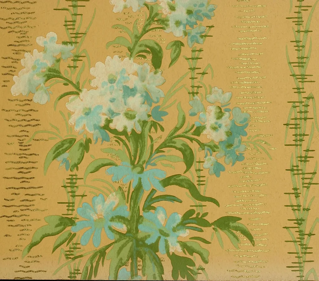 An illustration from Wall paper., 1900, leaf 78