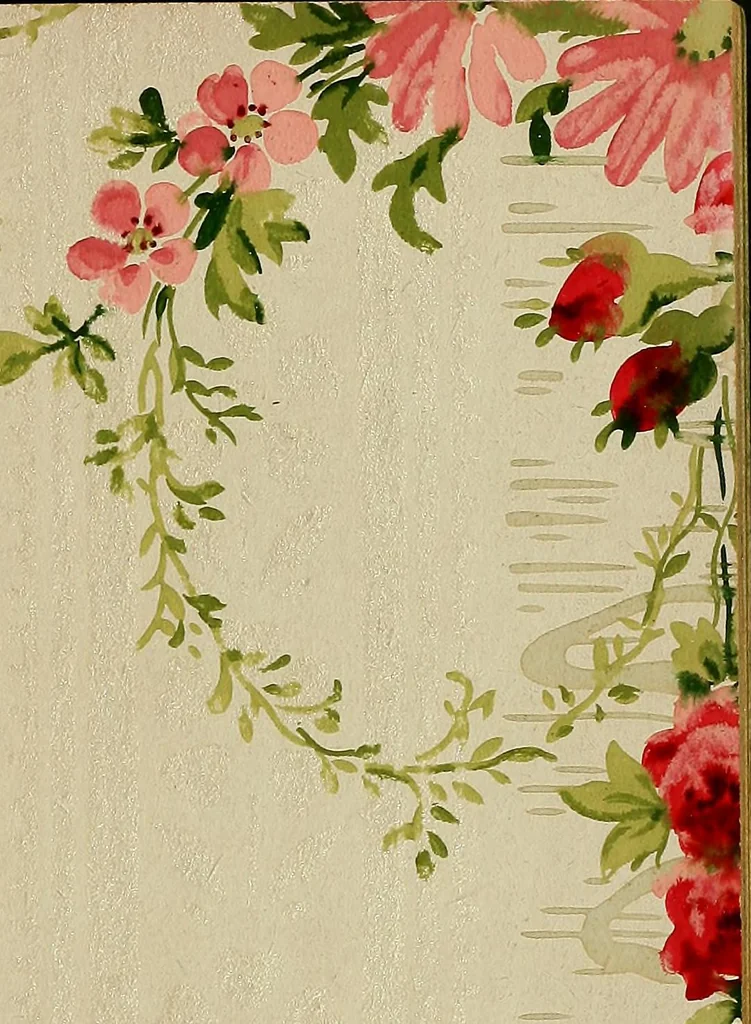 An illustration from Wall paper., 1900, leaf 82