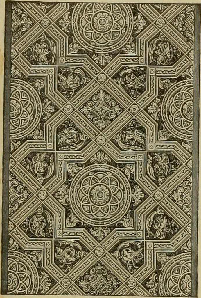 An illustration from Wall paper., 1900, leaf 9