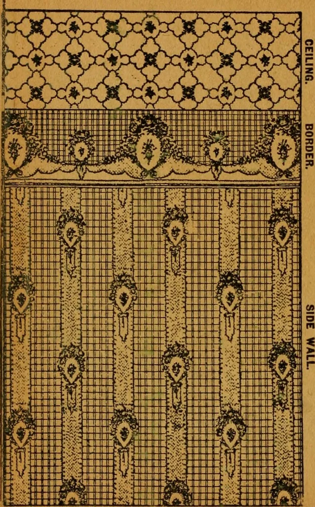 An illustration from Wall paper., 1900, leaf 93