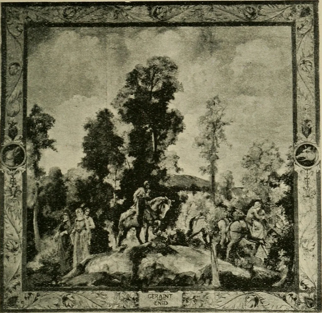 An illustration from Wall paper, its origin, development and manufacture, 1922, leaf 108
