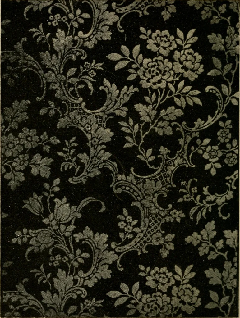 An illustration from Wall paper, its origin, development and manufacture, 1922, leaf 39
