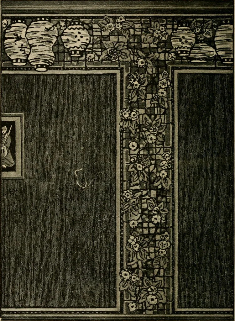 An illustration from Wall paper, its origin, development and manufacture, 1922, leaf 65