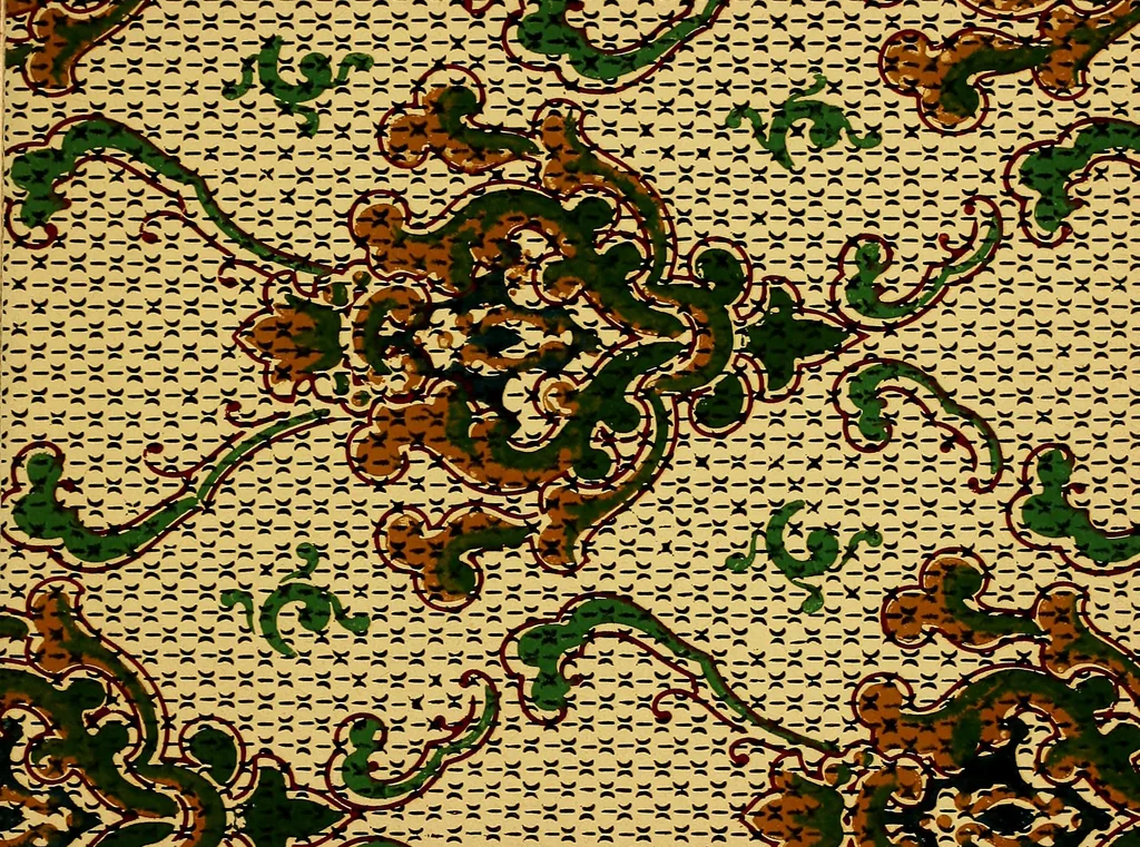An illustration from Wallpaper samples., 1906, leaf 22