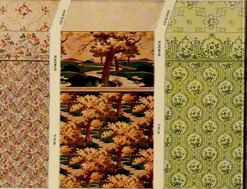 An illustration from Wallpaper samples., 1906, leaf 57