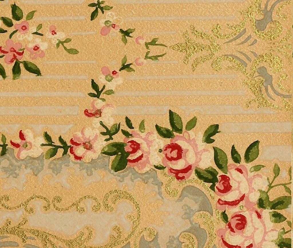 An illustration from Wallpaper samples., 1906, leaf 92
