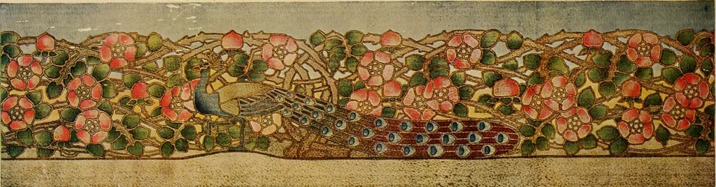 An illustration from Wall papers and cretonnes., 1915, leaf 15
