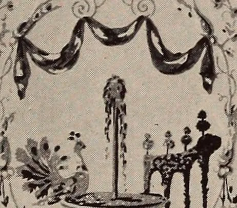 An illustration from Wall-papers old and new : exclusive designs, 1900, leaf 14