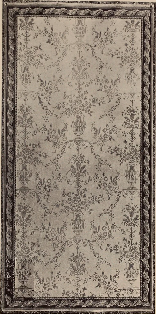 An illustration from Wall-papers old and new : exclusive designs, 1900, leaf 16