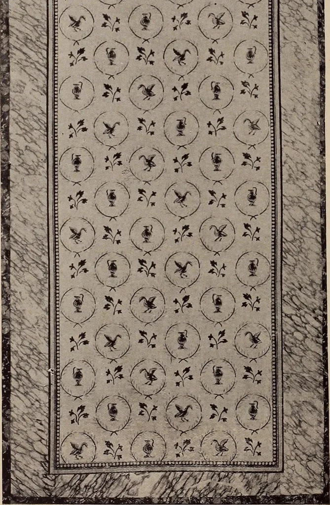 An illustration from Wall-papers old and new : exclusive designs, 1900, leaf 19