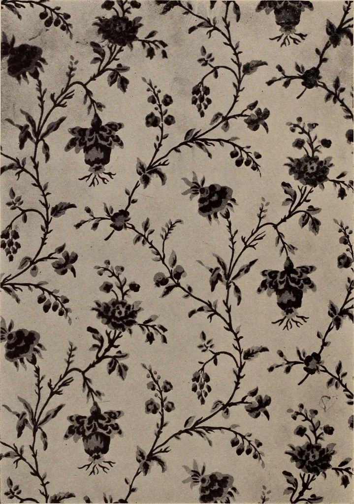 An illustration from Wall-papers old and new : exclusive designs, 1900, leaf 21