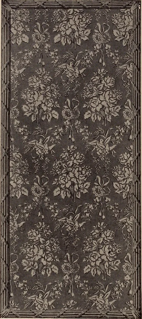 An illustration from Wall-papers old and new : exclusive designs, 1900, leaf 25