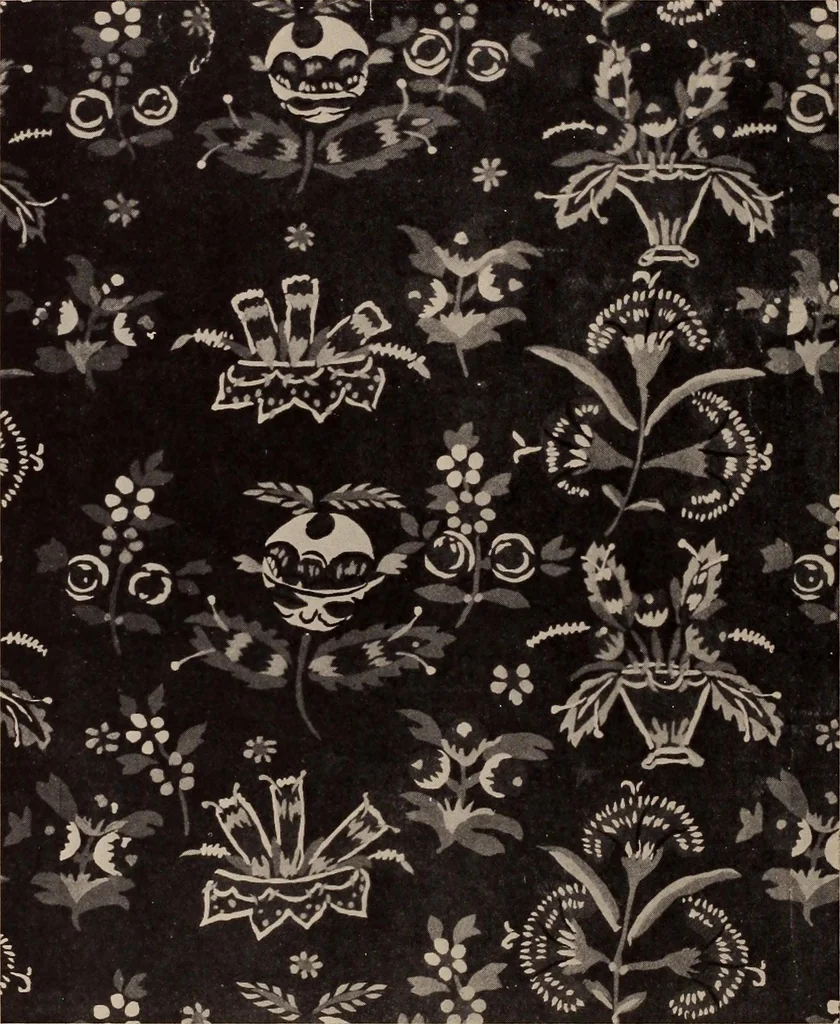 An illustration from Wall-papers old and new : exclusive designs, 1900, leaf 29