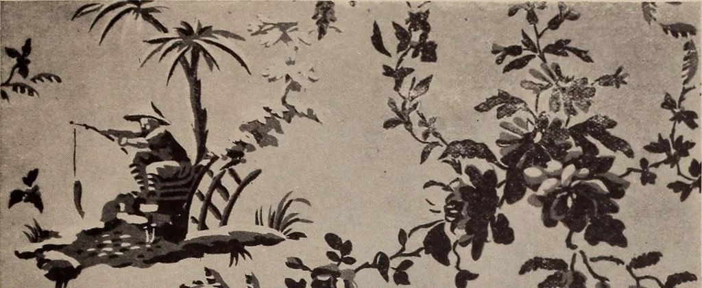 An illustration from Wall-papers old and new : exclusive designs, 1900, leaf 30