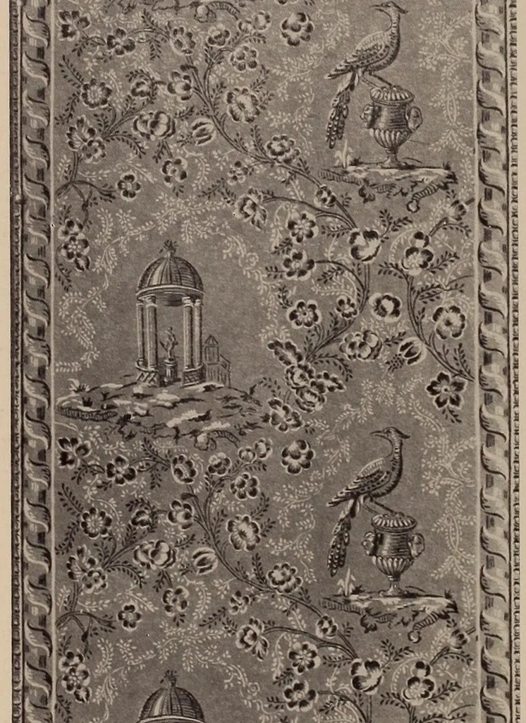 An illustration from Wall-papers old and new : exclusive designs, 1900, leaf 31