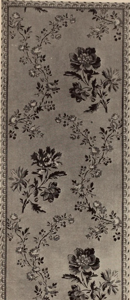 An illustration from Wall-papers old and new : exclusive designs, 1900, leaf 34