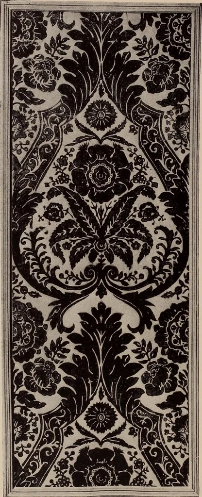 An illustration from Wall-papers old and new : exclusive designs, 1900, leaf 41