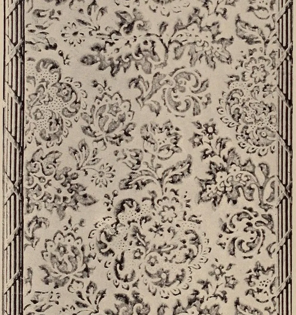 An illustration from Wall-papers old and new : exclusive designs, 1900, leaf 43
