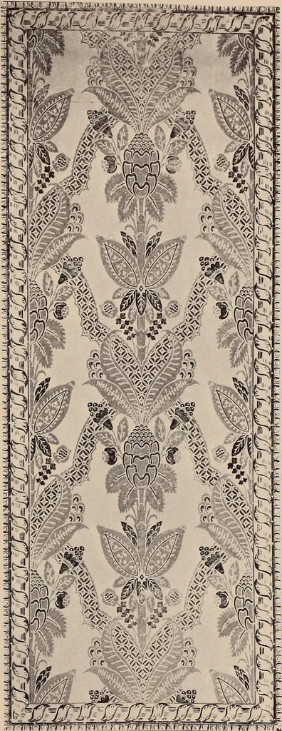 An illustration from Wall-papers old and new : exclusive designs, 1900, leaf 44