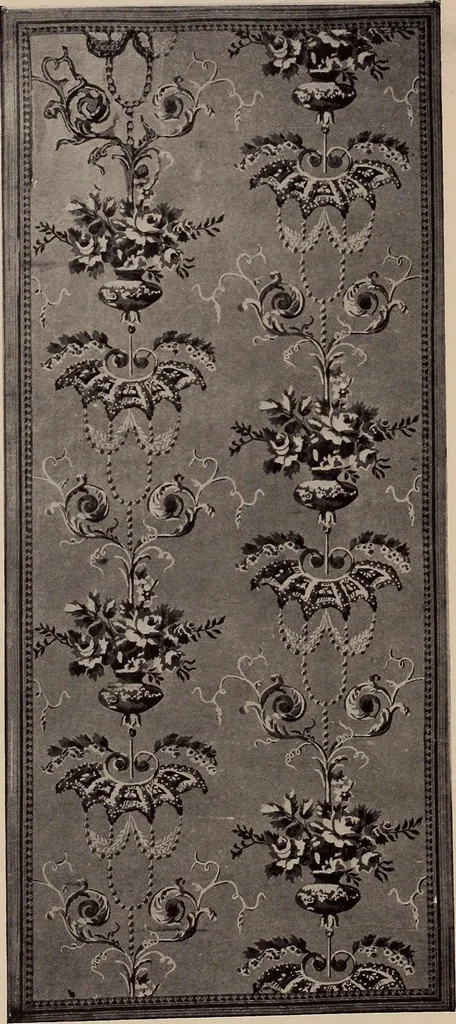 An illustration from Wall-papers old and new : exclusive designs, 1900, leaf 45