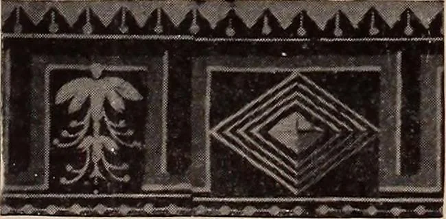 An illustration from Wall-papers old and new : exclusive designs, 1900, leaf 47