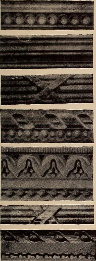 An illustration from Wall-papers old and new : exclusive designs, 1900, leaf 50