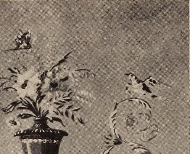 An illustration from Wall-papers old and new : exclusive designs, 1900, leaf 53