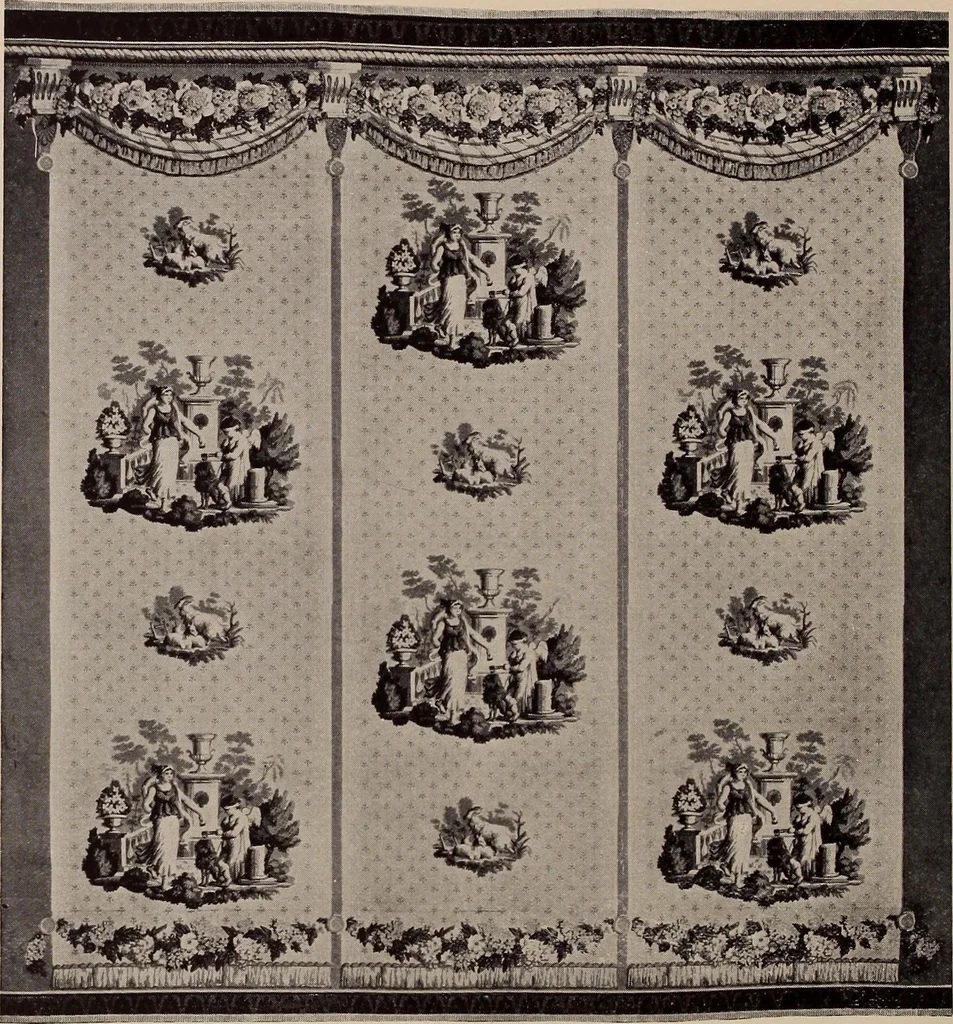 An illustration from Wall-papers old and new : exclusive designs, 1900, leaf 59