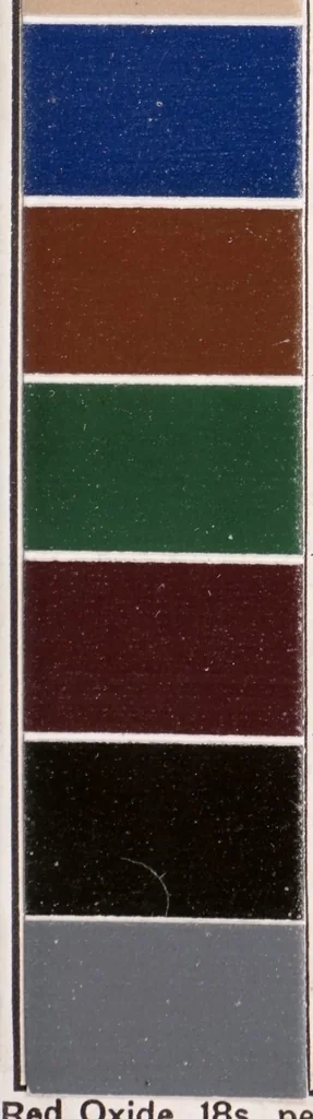 An illustration from Walter Carson & Sons, manufacturers of the original anti-corrosion paint, non-poisonous liquid paint, colours, varnishes, Japans, &c., &c. : for home trade and export, 1902, leaf 11
