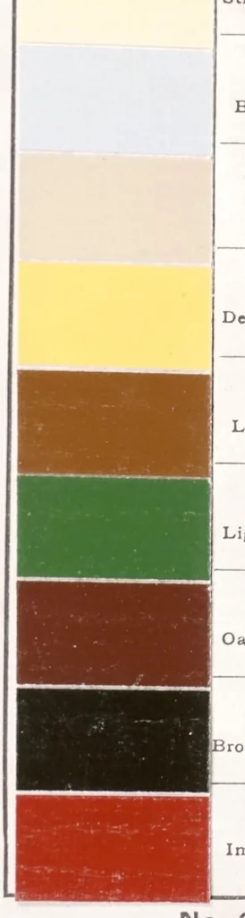 An illustration from Walter Carson & Sons, manufacturers of the original anti-corrosion paint, non-poisonous liquid paint, colours, varnishes, Japans, &c., &c. : for home trade and export, 1902, leaf 22